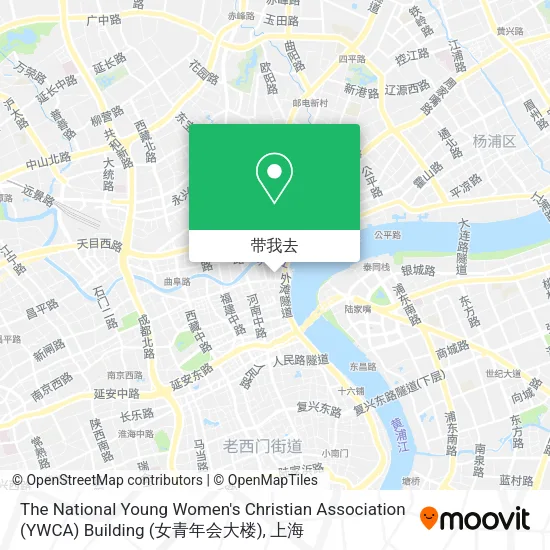 The National Young Women's Christian Association (YWCA) Building (女青年会大楼)地图