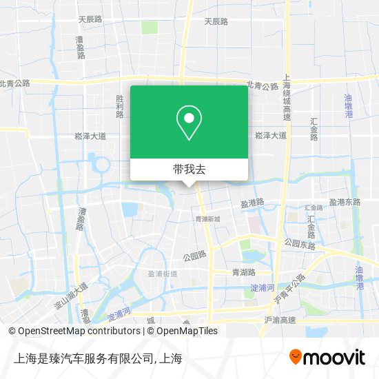 上海是臻汽车服务有限公司地图