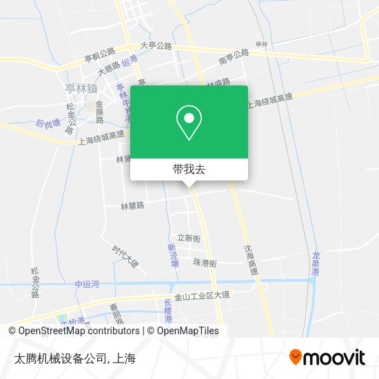 太腾机械设备公司地图