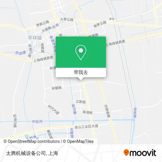 太腾机械设备公司地图
