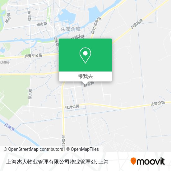 上海杰人物业管理有限公司物业管理处地图