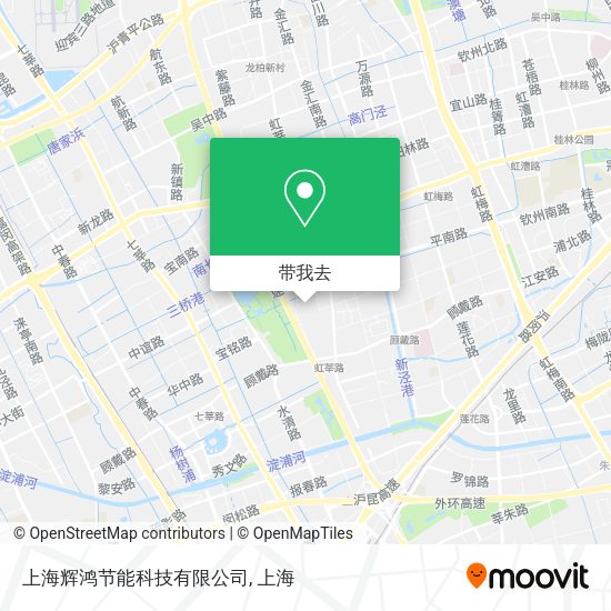 上海辉鸿节能科技有限公司地图