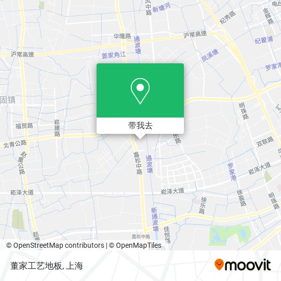 董家工艺地板地图