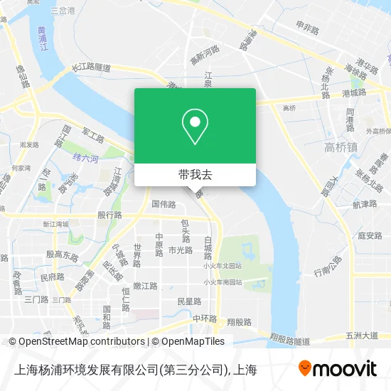 上海杨浦环境发展有限公司(第三分公司)地图