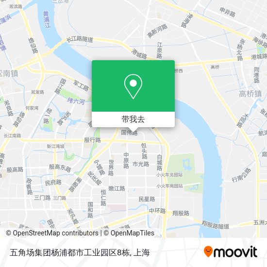 五角场集团杨浦都市工业园区8栋地图