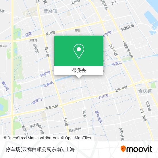停车场(云祥白领公寓东南)地图