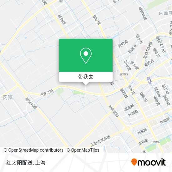 红太阳配送地图