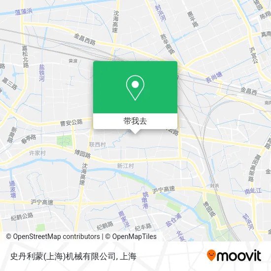 史丹利蒙(上海)机械有限公司地图