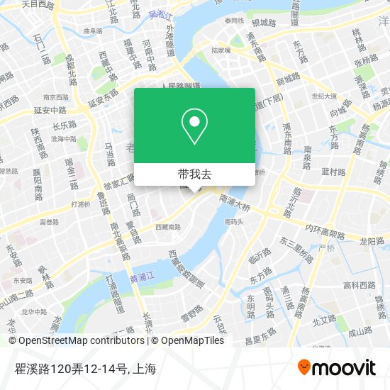 瞿溪路120弄12-14号地图