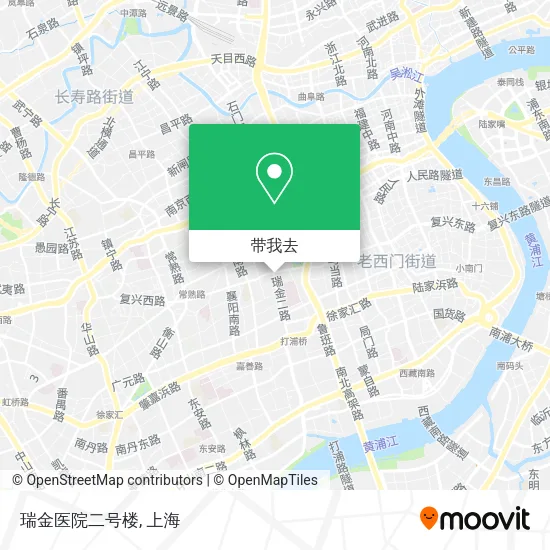 瑞金医院二号楼地图