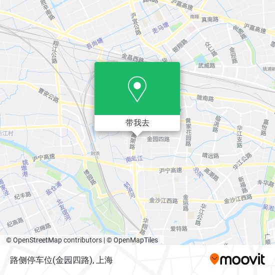 路侧停车位(金园四路)地图