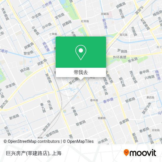 巨兴房产(莘建路店)地图