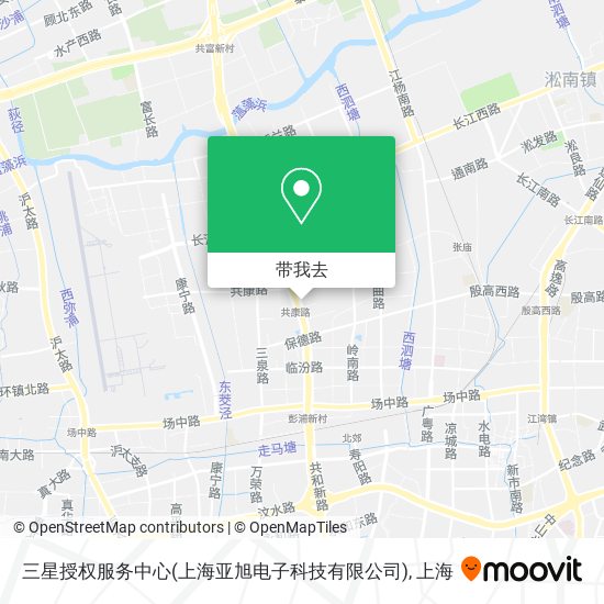 三星授权服务中心(上海亚旭电子科技有限公司)地图