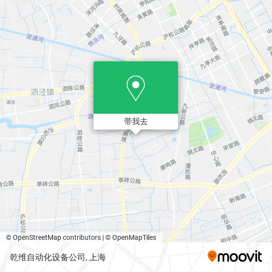 乾维自动化设备公司地图