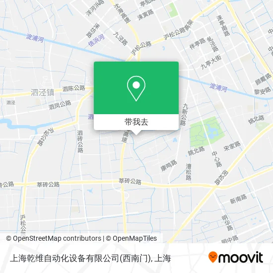 上海乾维自动化设备有限公司(西南门)地图
