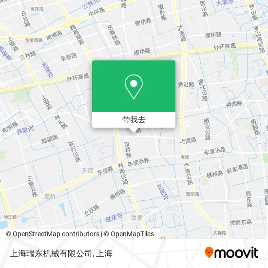 上海瑞东机械有限公司地图