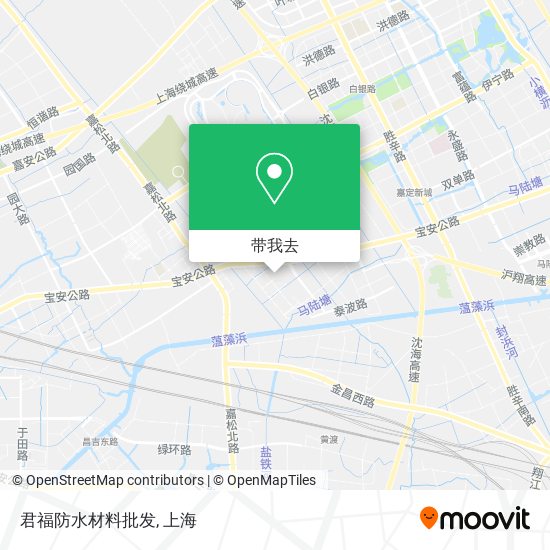 君福防水材料批发地图