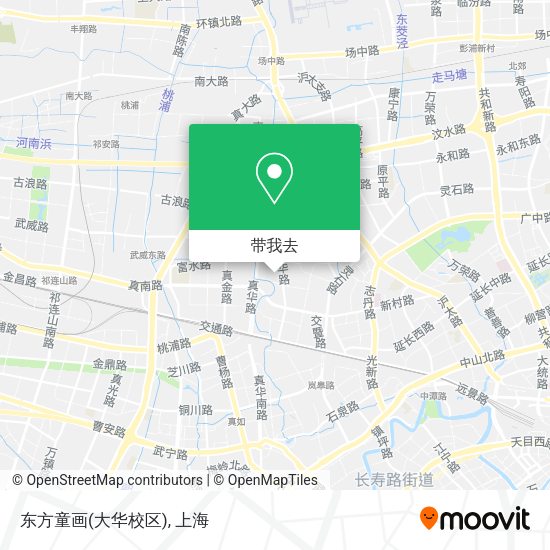 东方童画(大华校区)地图