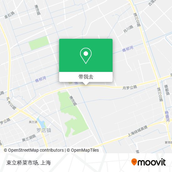 束立桥菜市场地图