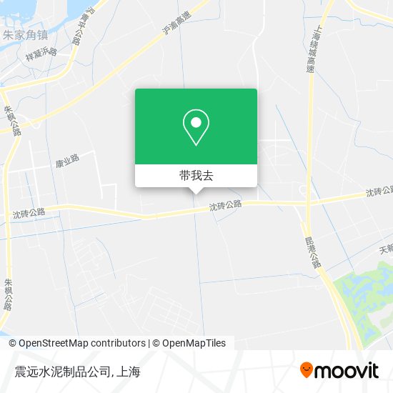 震远水泥制品公司地图