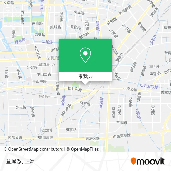 茸城路地图