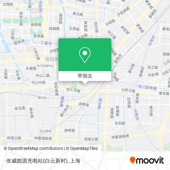 依威能源充电站(白云新村)地图