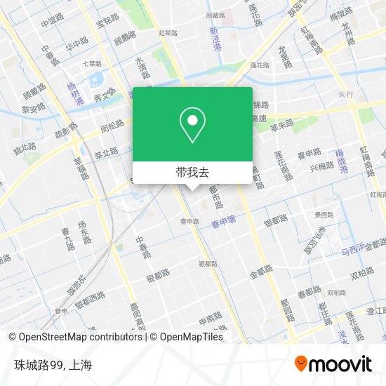 珠城路99地图