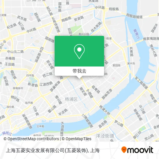 上海五菱实业发展有限公司(五菱装饰)地图