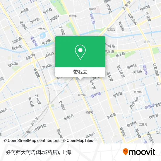 好药师大药房(珠城药店)地图