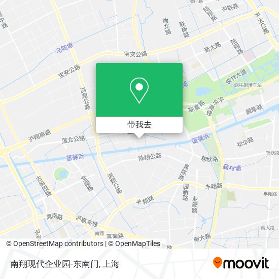 南翔现代企业园-东南门地图