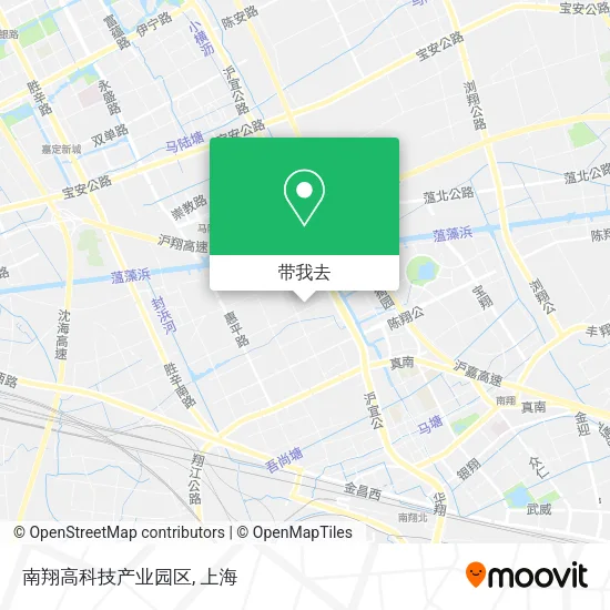 南翔高科技产业园区地图
