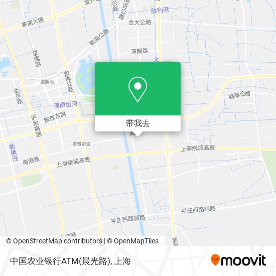 中国农业银行ATM(晨光路)地图