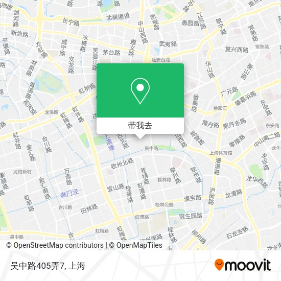 吴中路405弄7地图