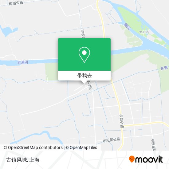 古镇风味地图
