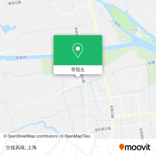 古镇风味地图
