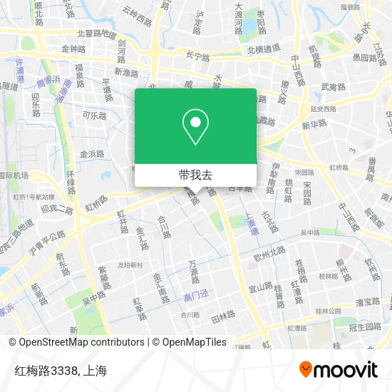 红梅路3338地图