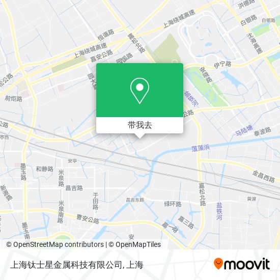 上海钛士星金属科技有限公司地图