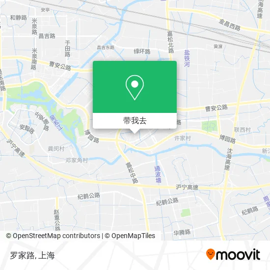 罗家路地图