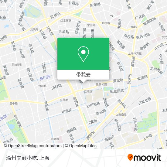 渝州夫颠小吃地图