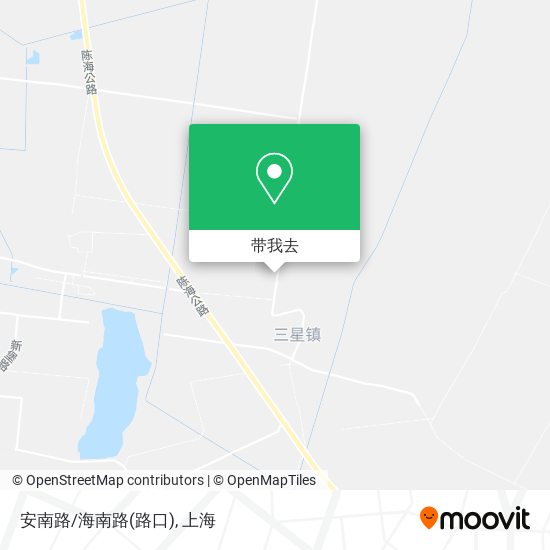 安南路/海南路(路口)地图