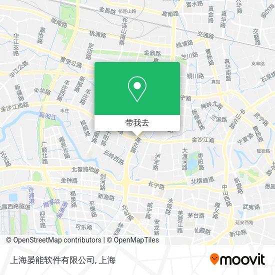 上海晏能软件有限公司地图