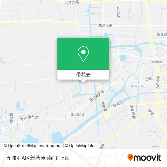 五浦汇A区新塘苑-南门地图