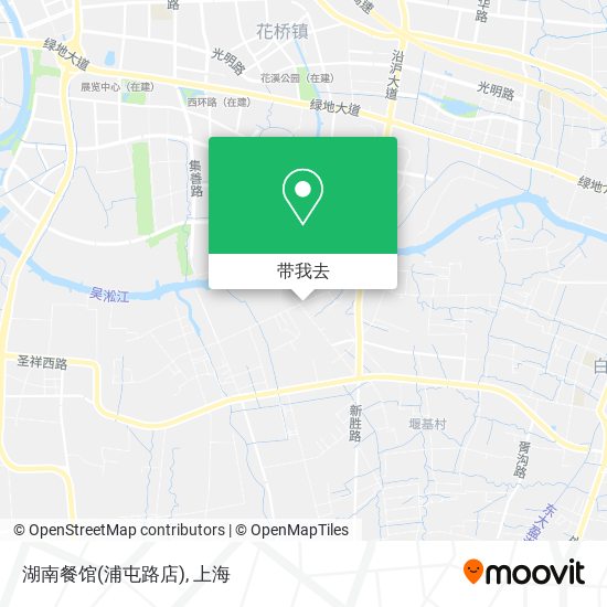 湖南餐馆(浦屯路店)地图