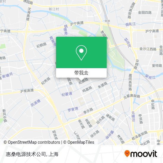 惠桑电源技术公司地图