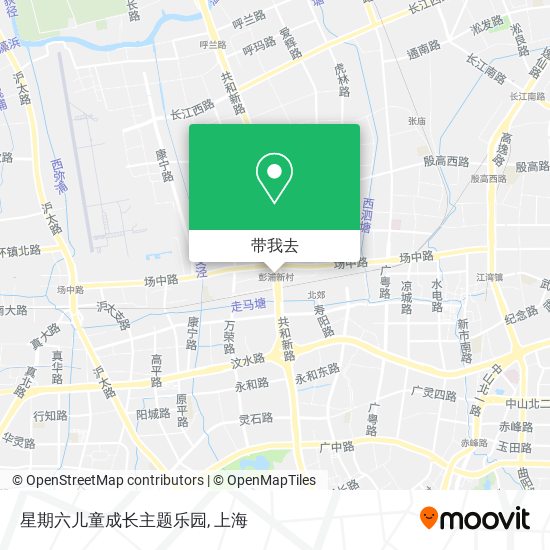 星期六儿童成长主题乐园地图