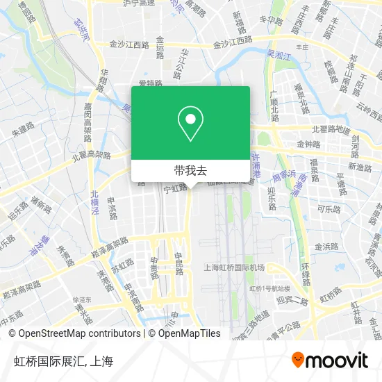 虹桥国际展汇地图