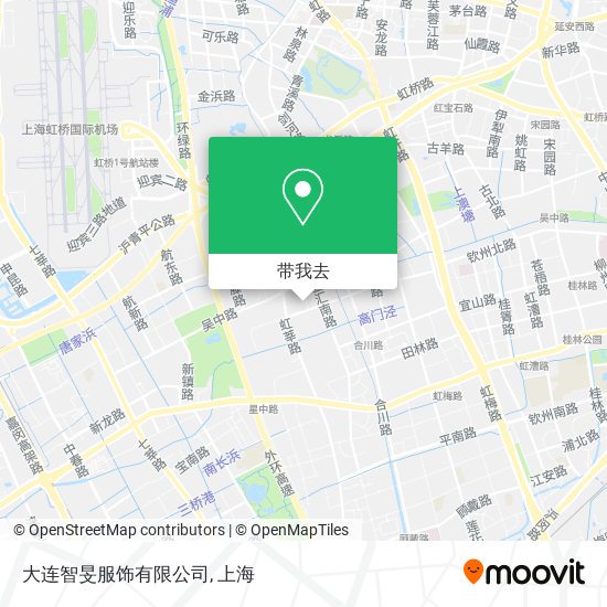 大连智旻服饰有限公司地图