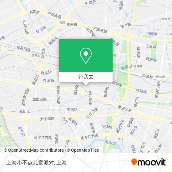 上海小不点儿童派对地图