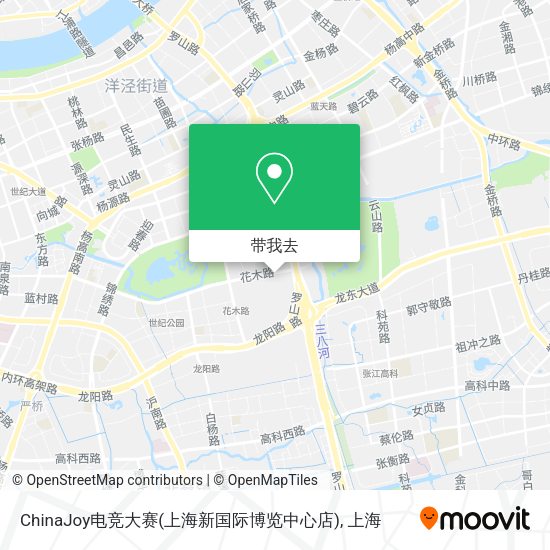 ChinaJoy电竞大赛(上海新国际博览中心店)地图