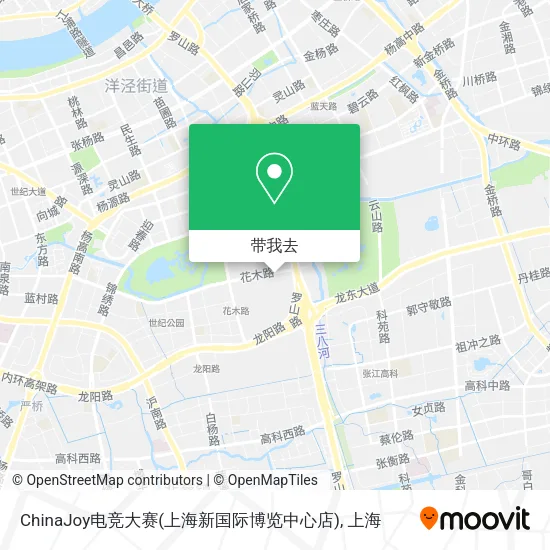 ChinaJoy电竞大赛(上海新国际博览中心店)地图
